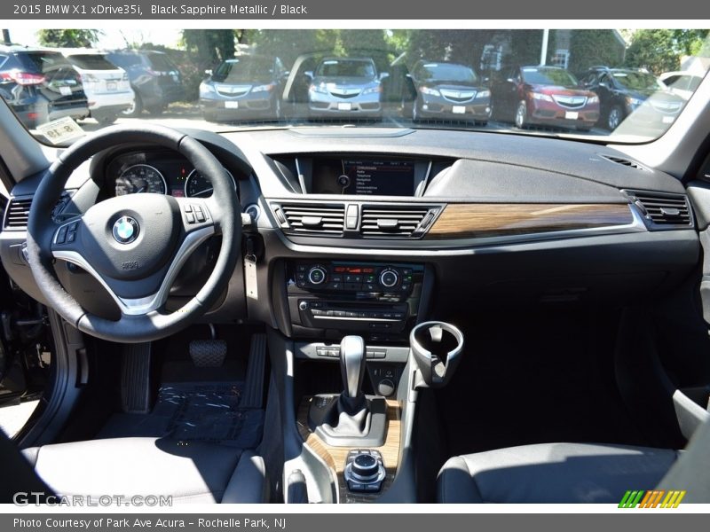 Black Sapphire Metallic / Black 2015 BMW X1 xDrive35i