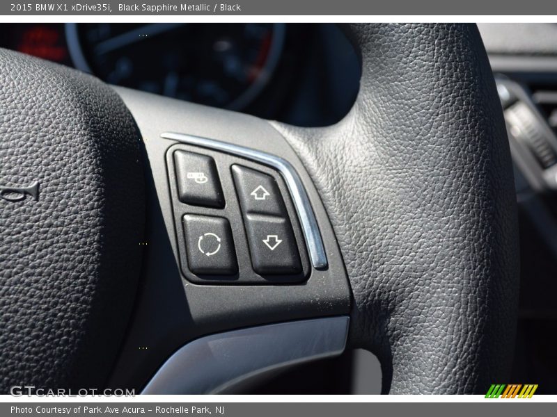 Black Sapphire Metallic / Black 2015 BMW X1 xDrive35i