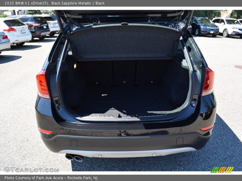 Black Sapphire Metallic / Black 2015 BMW X1 xDrive35i