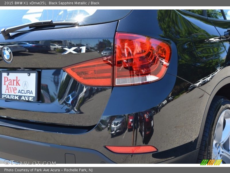 Black Sapphire Metallic / Black 2015 BMW X1 xDrive35i