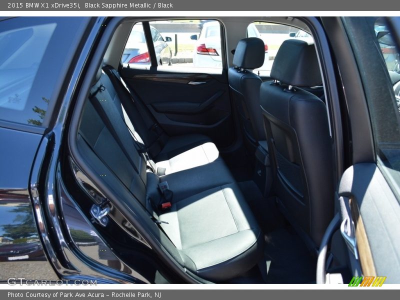 Black Sapphire Metallic / Black 2015 BMW X1 xDrive35i
