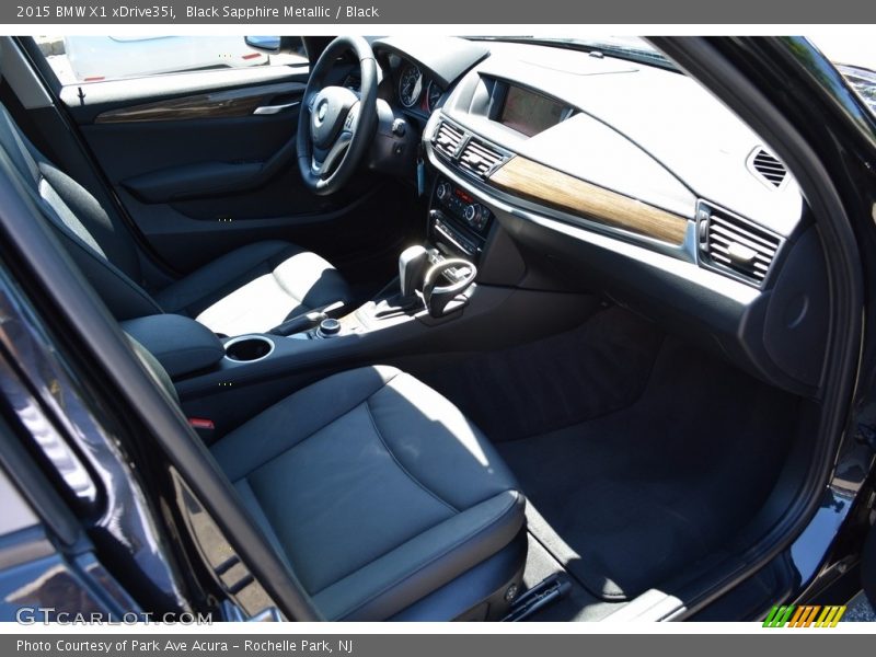 Black Sapphire Metallic / Black 2015 BMW X1 xDrive35i
