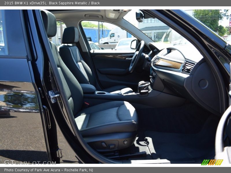 Black Sapphire Metallic / Black 2015 BMW X1 xDrive35i