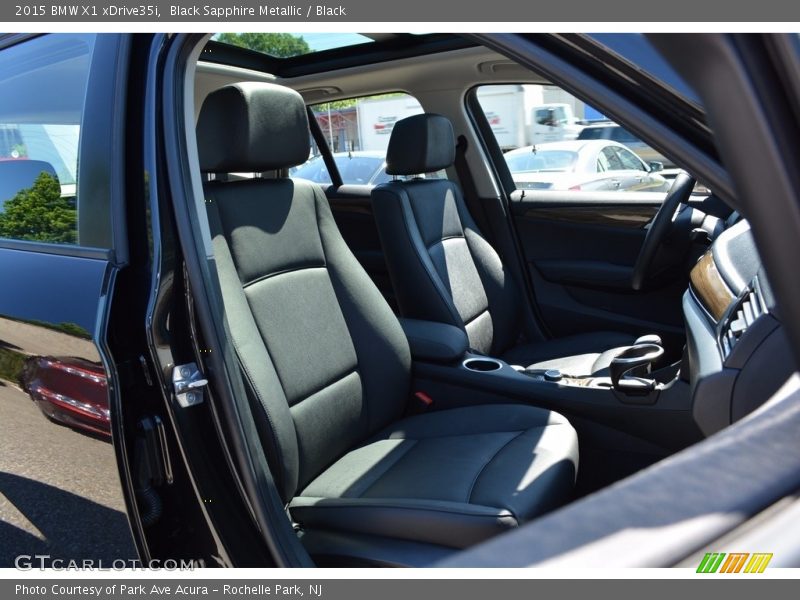 Black Sapphire Metallic / Black 2015 BMW X1 xDrive35i