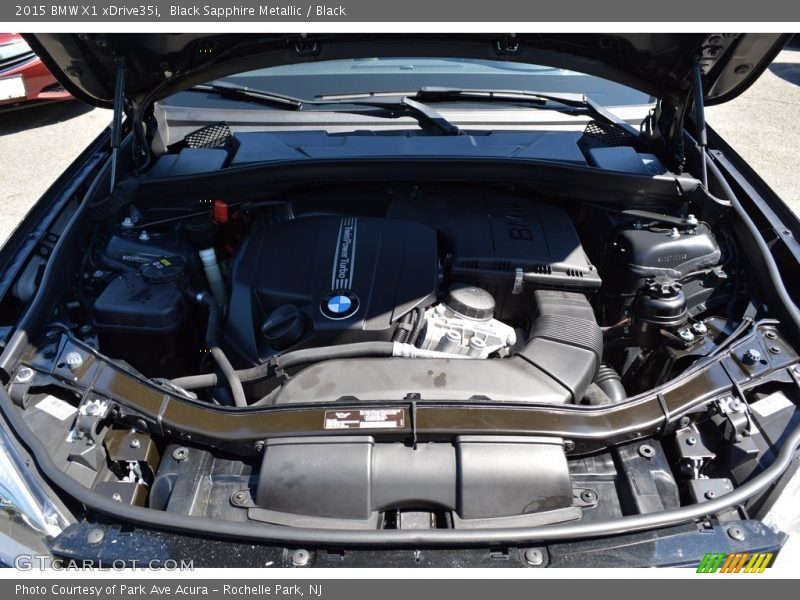 Black Sapphire Metallic / Black 2015 BMW X1 xDrive35i