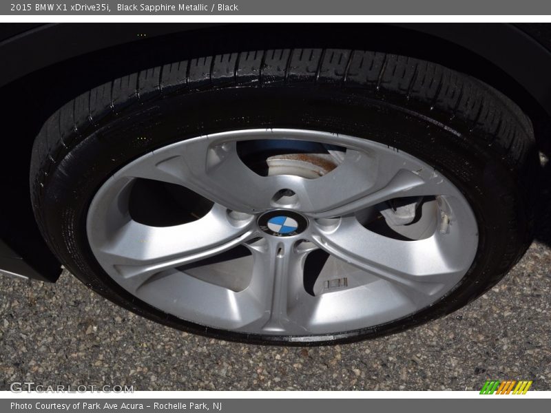 Black Sapphire Metallic / Black 2015 BMW X1 xDrive35i