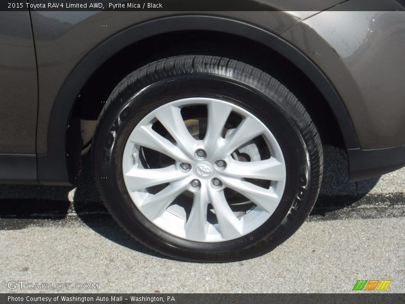 Pyrite Mica / Black 2015 Toyota RAV4 Limited AWD