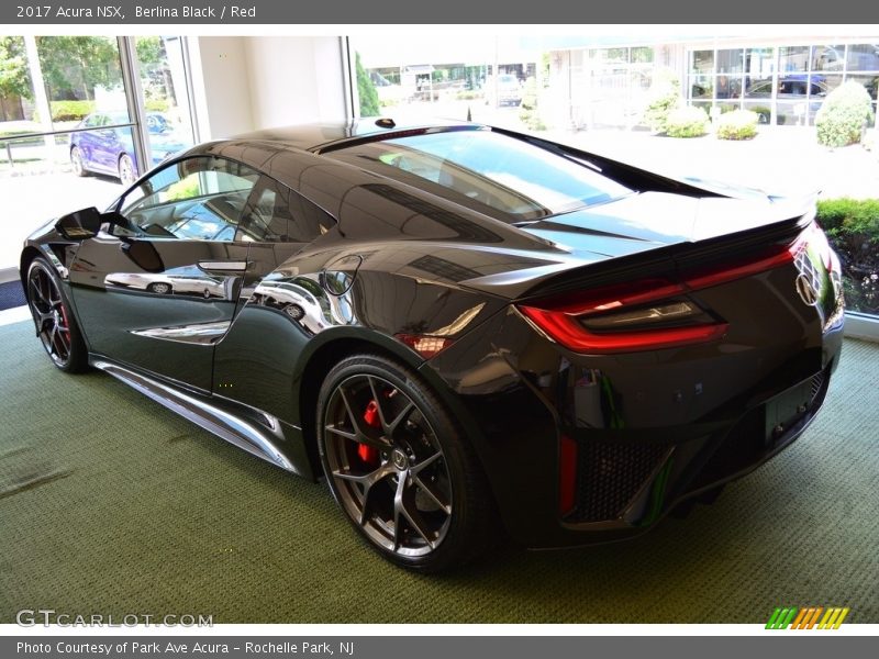 Berlina Black / Red 2017 Acura NSX