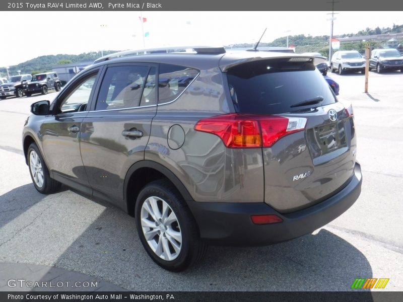 Pyrite Mica / Black 2015 Toyota RAV4 Limited AWD