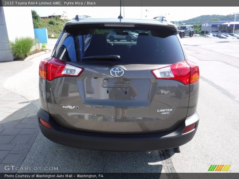 Pyrite Mica / Black 2015 Toyota RAV4 Limited AWD