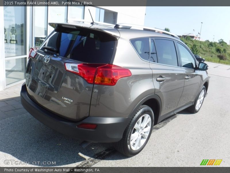 Pyrite Mica / Black 2015 Toyota RAV4 Limited AWD