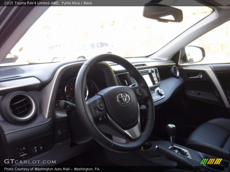 Pyrite Mica / Black 2015 Toyota RAV4 Limited AWD