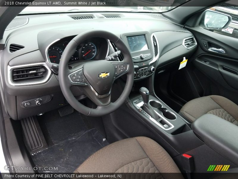 Summit White / Jet Black 2018 Chevrolet Equinox LT AWD