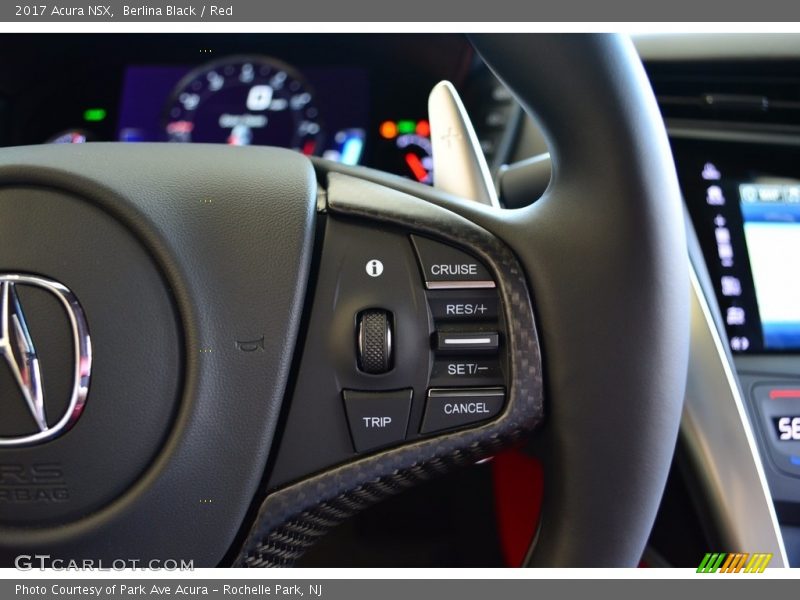 Controls of 2017 NSX 