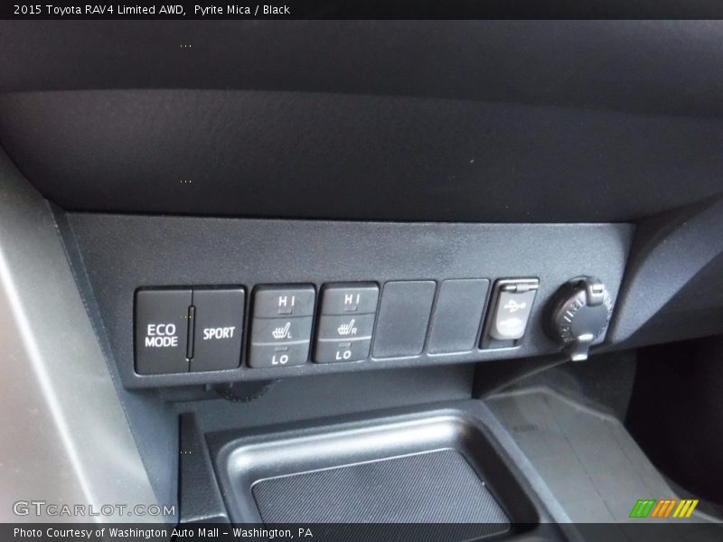 Pyrite Mica / Black 2015 Toyota RAV4 Limited AWD