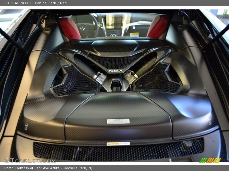  2017 NSX  Engine - 3.5 Liter Twin-Turbocharged DOHC 24-Valve VTC V6 Gasoline/Electric Hybrid