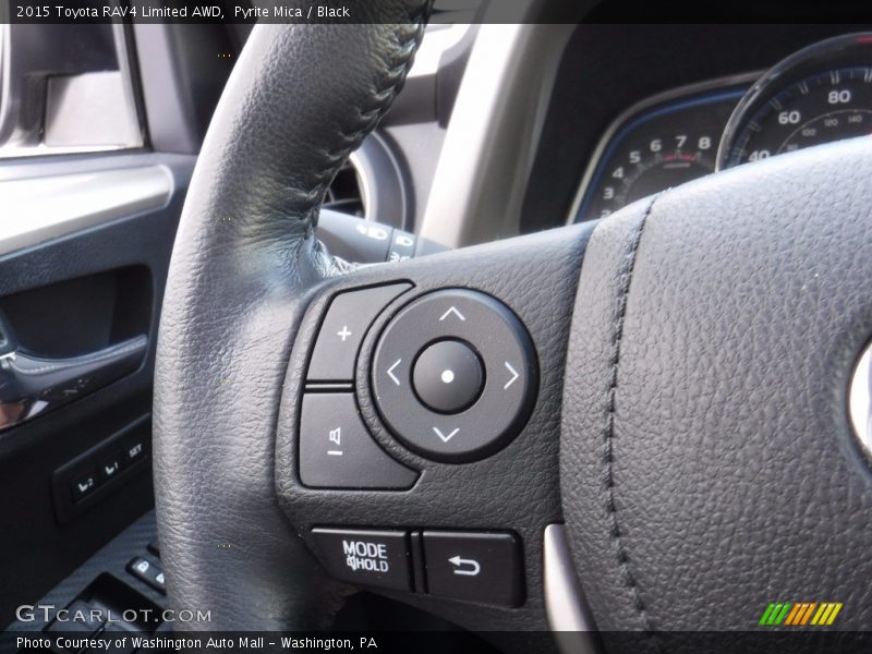 Pyrite Mica / Black 2015 Toyota RAV4 Limited AWD