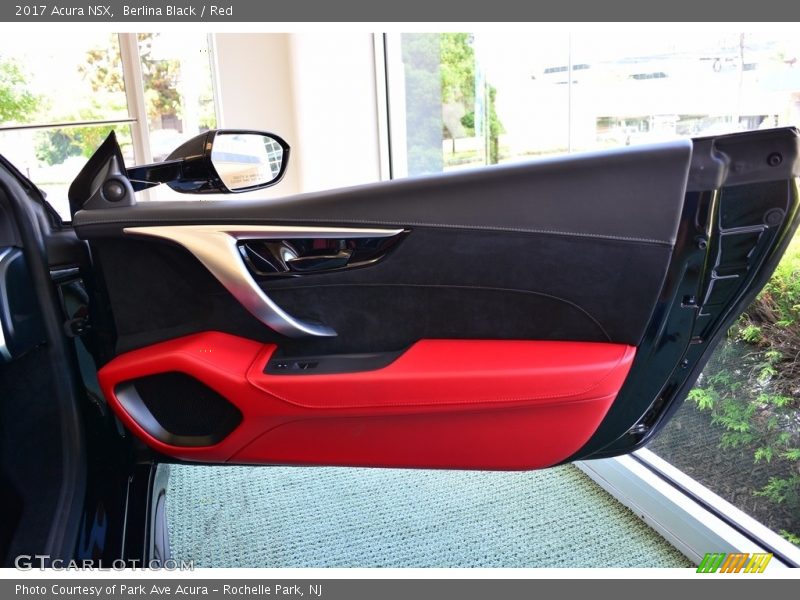 Door Panel of 2017 NSX 