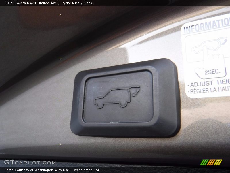 Pyrite Mica / Black 2015 Toyota RAV4 Limited AWD