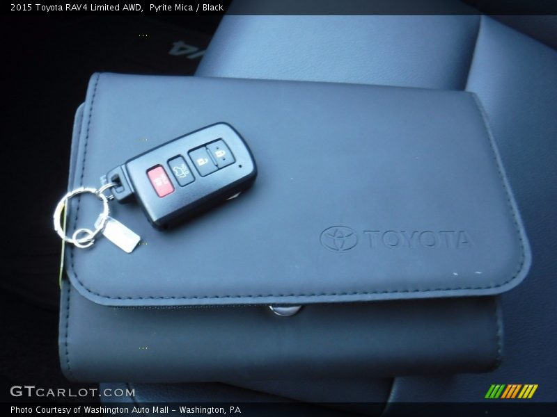 Pyrite Mica / Black 2015 Toyota RAV4 Limited AWD