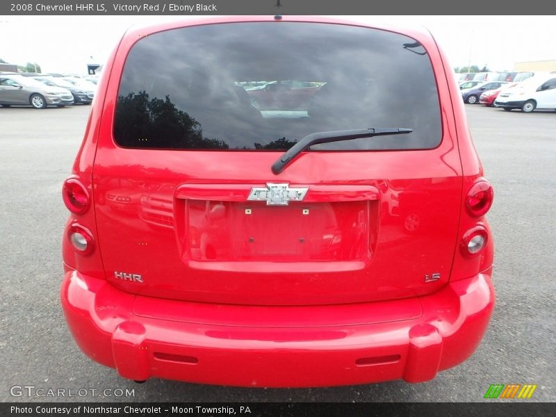 Victory Red / Ebony Black 2008 Chevrolet HHR LS