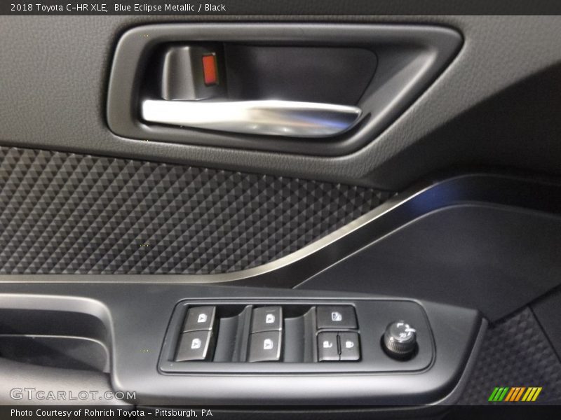 Blue Eclipse Metallic / Black 2018 Toyota C-HR XLE