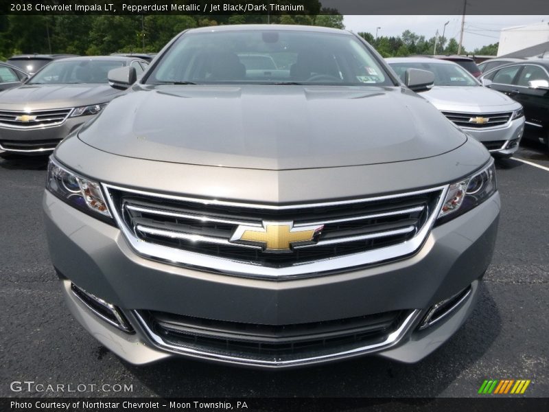 Pepperdust Metallic / Jet Black/Dark Titanium 2018 Chevrolet Impala LT