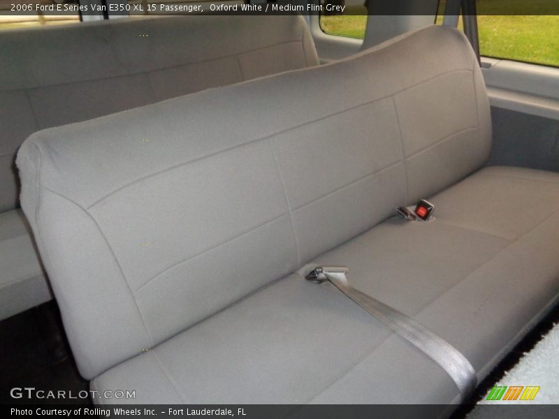 Oxford White / Medium Flint Grey 2006 Ford E Series Van E350 XL 15 Passenger