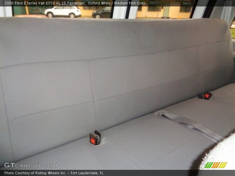 Oxford White / Medium Flint Grey 2006 Ford E Series Van E350 XL 15 Passenger
