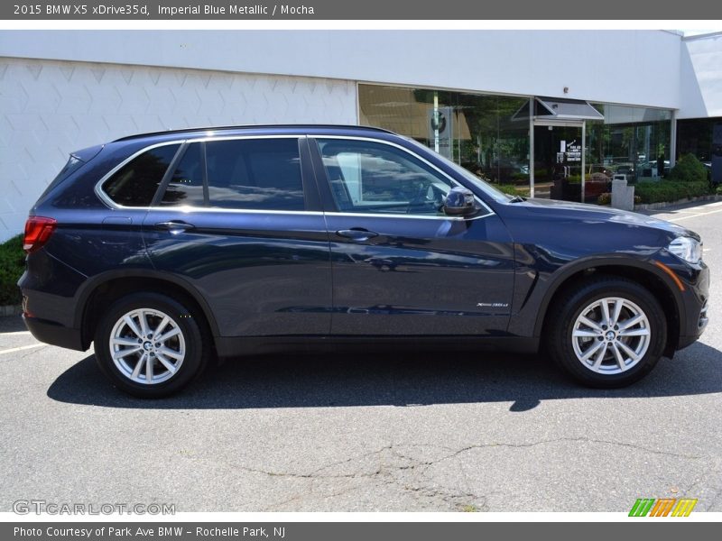 Imperial Blue Metallic / Mocha 2015 BMW X5 xDrive35d