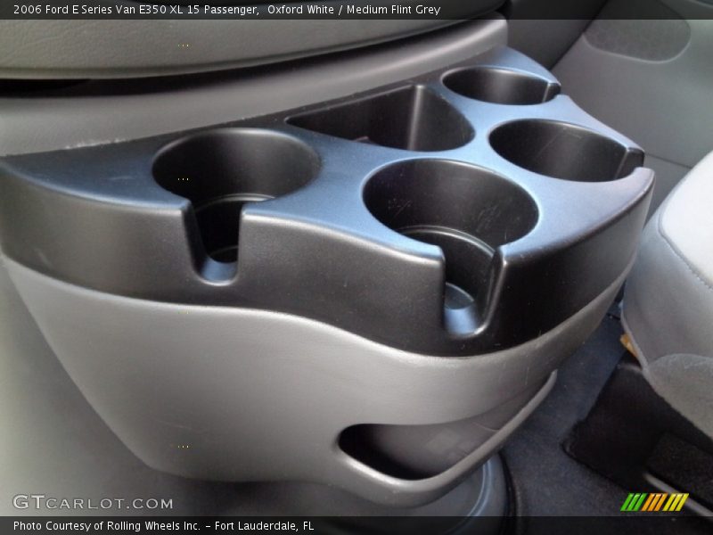 Oxford White / Medium Flint Grey 2006 Ford E Series Van E350 XL 15 Passenger