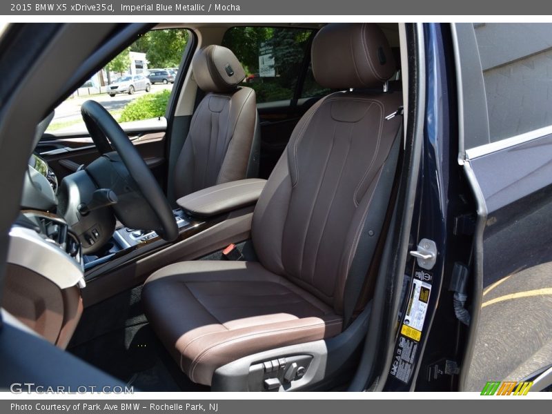 Imperial Blue Metallic / Mocha 2015 BMW X5 xDrive35d