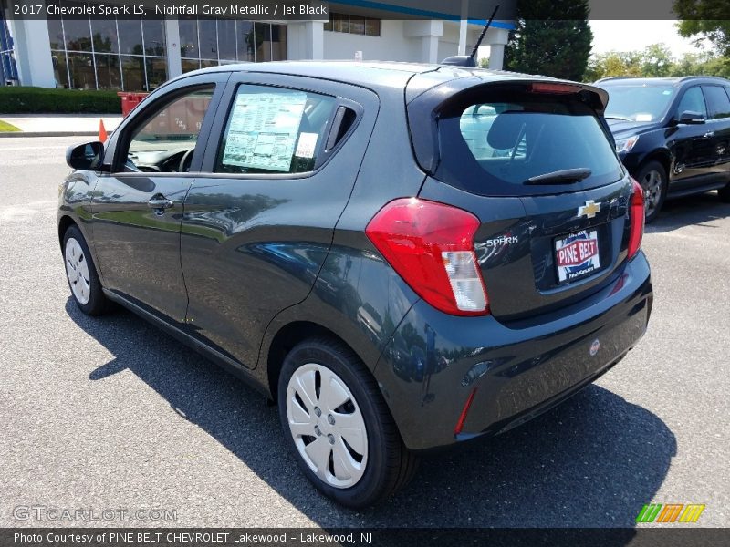 Nightfall Gray Metallic / Jet Black 2017 Chevrolet Spark LS