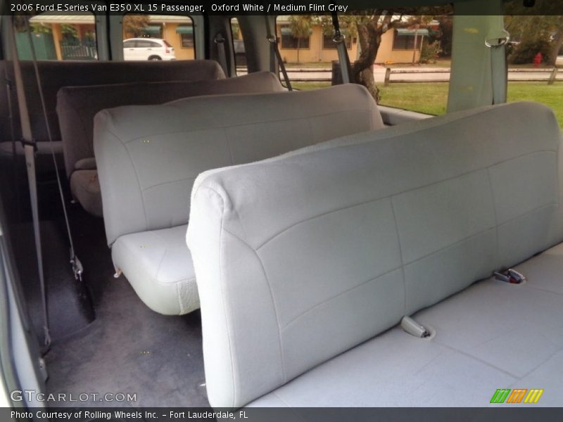 Oxford White / Medium Flint Grey 2006 Ford E Series Van E350 XL 15 Passenger