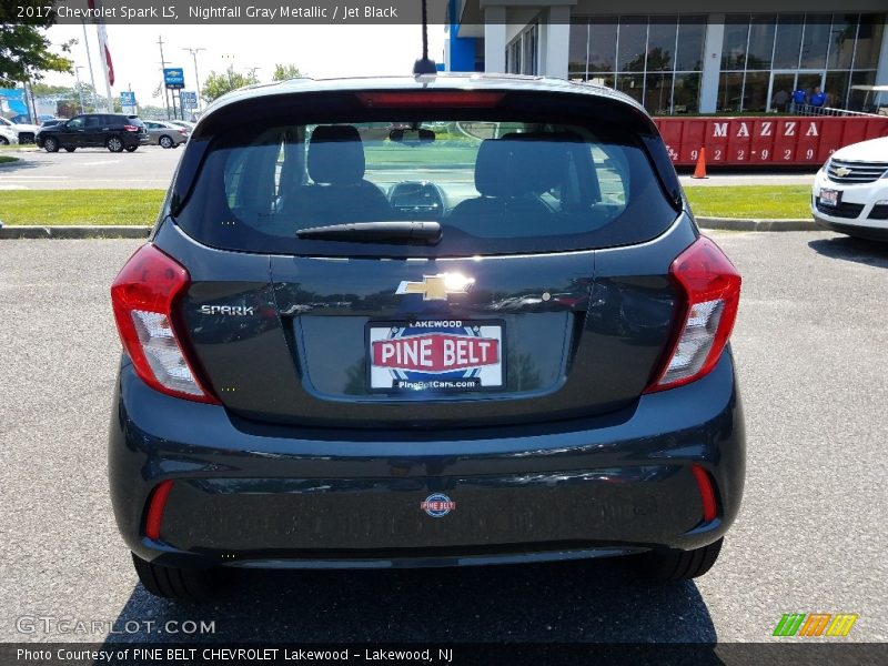Nightfall Gray Metallic / Jet Black 2017 Chevrolet Spark LS