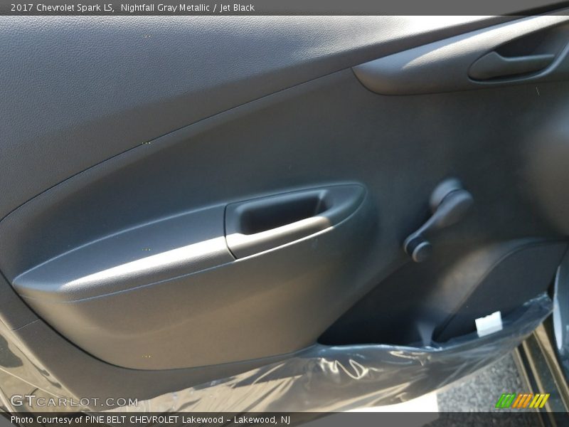 Nightfall Gray Metallic / Jet Black 2017 Chevrolet Spark LS