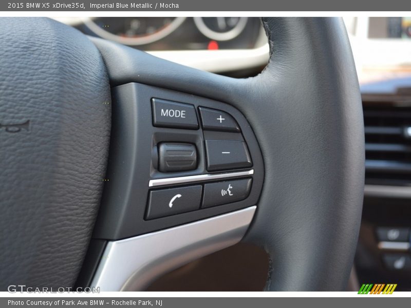 Imperial Blue Metallic / Mocha 2015 BMW X5 xDrive35d