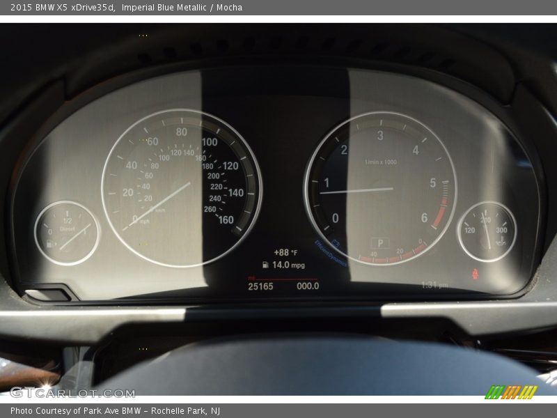 Imperial Blue Metallic / Mocha 2015 BMW X5 xDrive35d