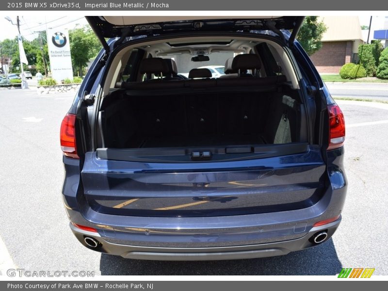 Imperial Blue Metallic / Mocha 2015 BMW X5 xDrive35d