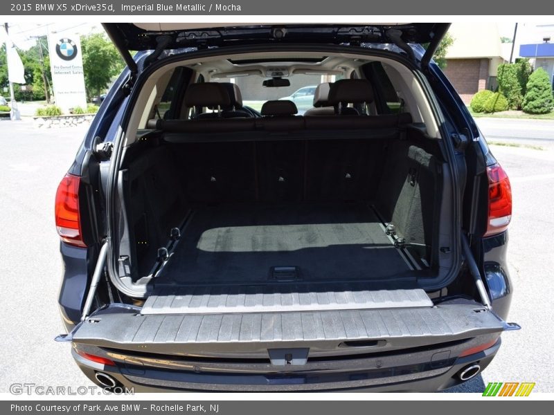 Imperial Blue Metallic / Mocha 2015 BMW X5 xDrive35d