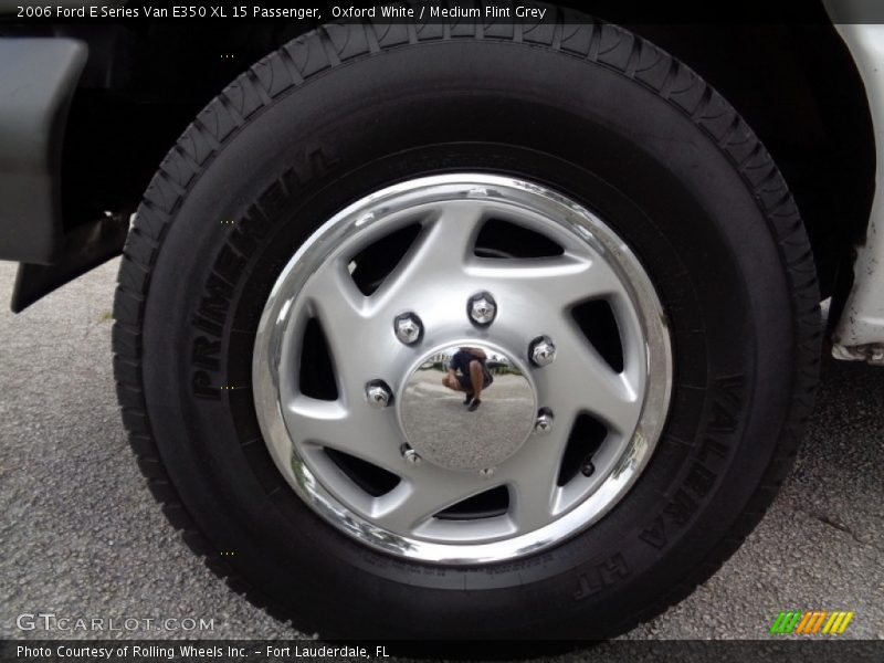 Oxford White / Medium Flint Grey 2006 Ford E Series Van E350 XL 15 Passenger
