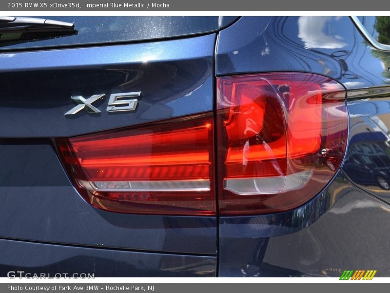 Imperial Blue Metallic / Mocha 2015 BMW X5 xDrive35d