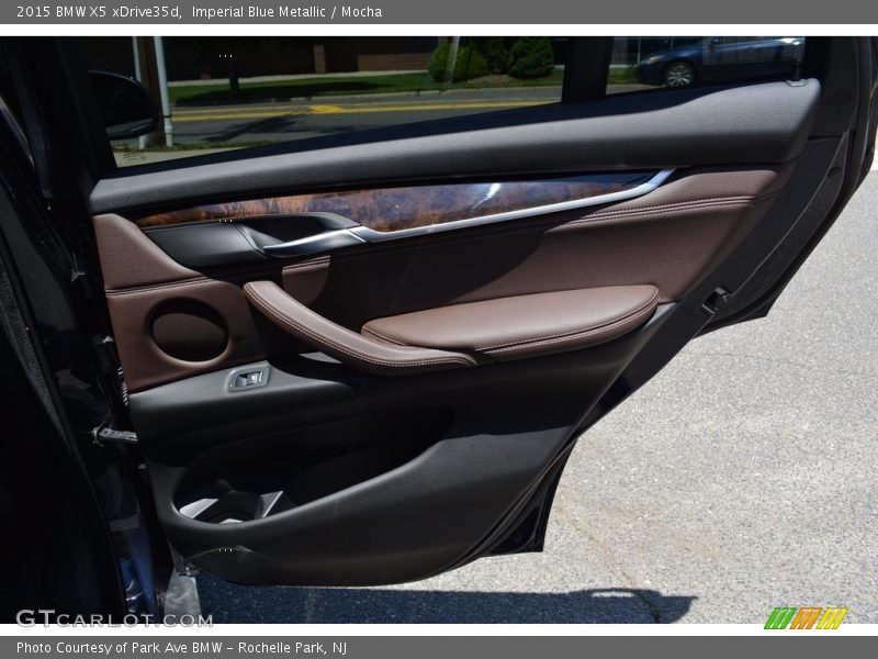 Imperial Blue Metallic / Mocha 2015 BMW X5 xDrive35d