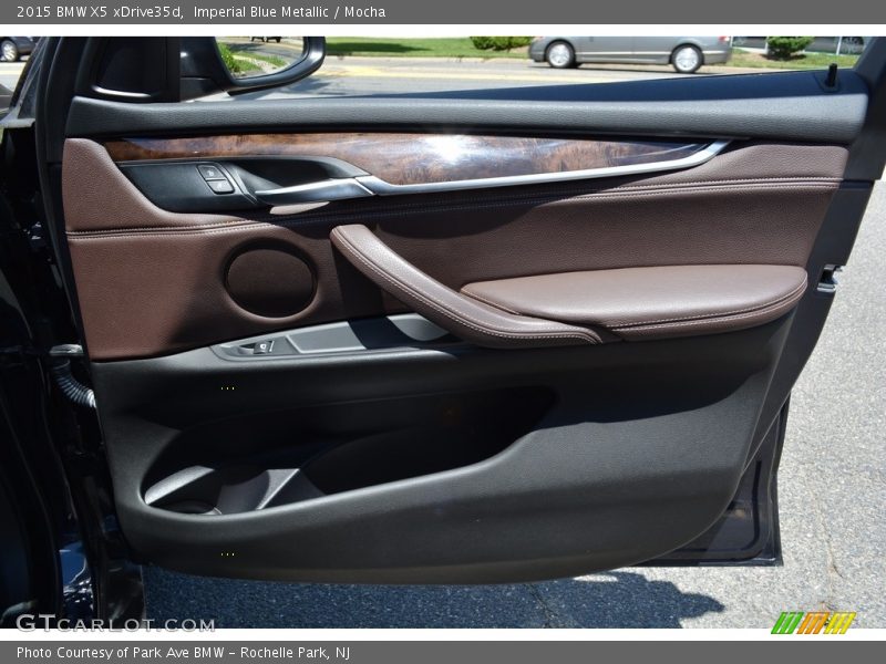 Imperial Blue Metallic / Mocha 2015 BMW X5 xDrive35d
