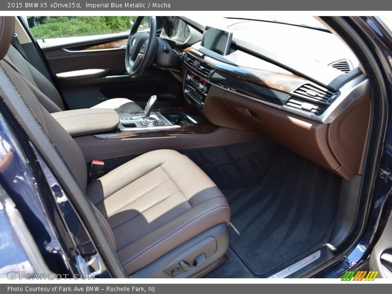 Imperial Blue Metallic / Mocha 2015 BMW X5 xDrive35d