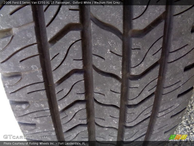 Oxford White / Medium Flint Grey 2006 Ford E Series Van E350 XL 15 Passenger