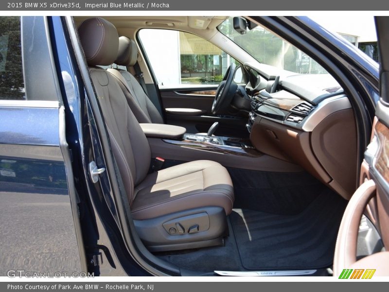 Imperial Blue Metallic / Mocha 2015 BMW X5 xDrive35d
