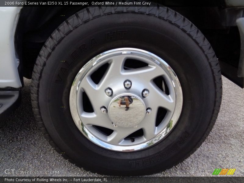 Oxford White / Medium Flint Grey 2006 Ford E Series Van E350 XL 15 Passenger