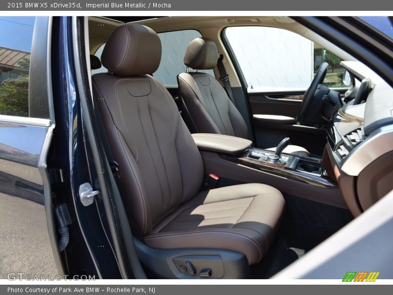 Imperial Blue Metallic / Mocha 2015 BMW X5 xDrive35d