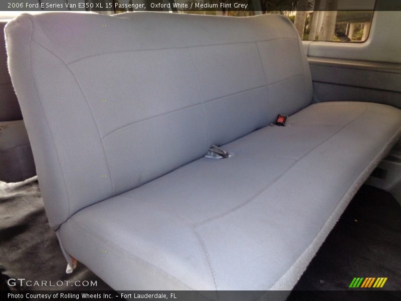Oxford White / Medium Flint Grey 2006 Ford E Series Van E350 XL 15 Passenger